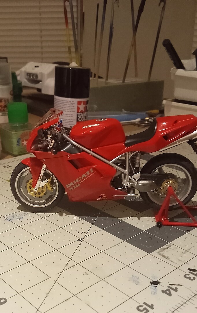 Tamiya 1/12 Ducati 916 TAM14068 Plastic Models Motorcycles 