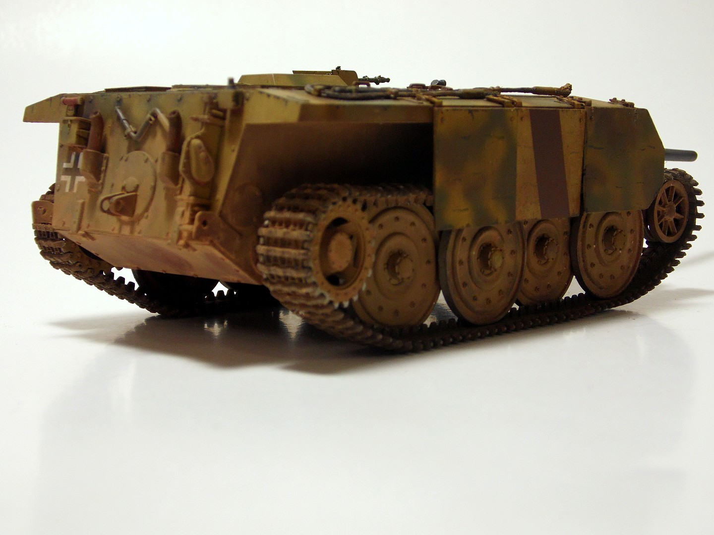Jagdpanzer E-10 rear set----1/35 scale 