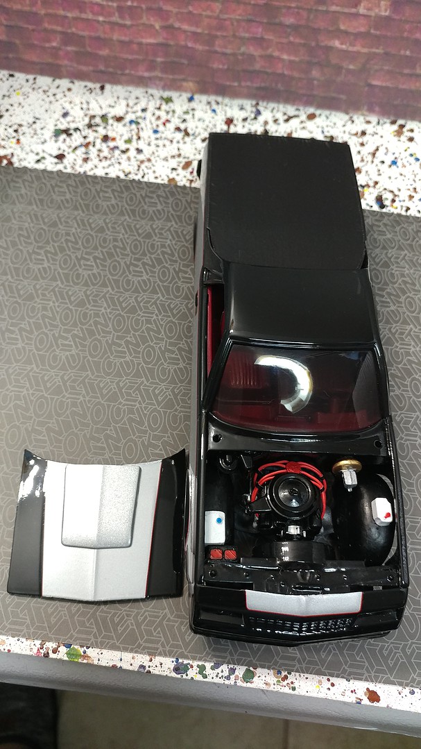 1986 Chevy El Camino SS w/Dirt Bike Plastic Model Truck Vehicle Kit 1/25 Scale 88812