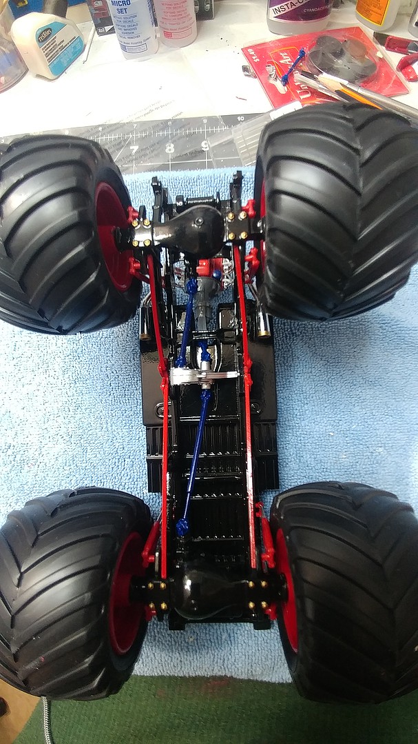 '88 Chevy Silverado Monster Truck -- 1/24 Scale Plastic Model Vehicle