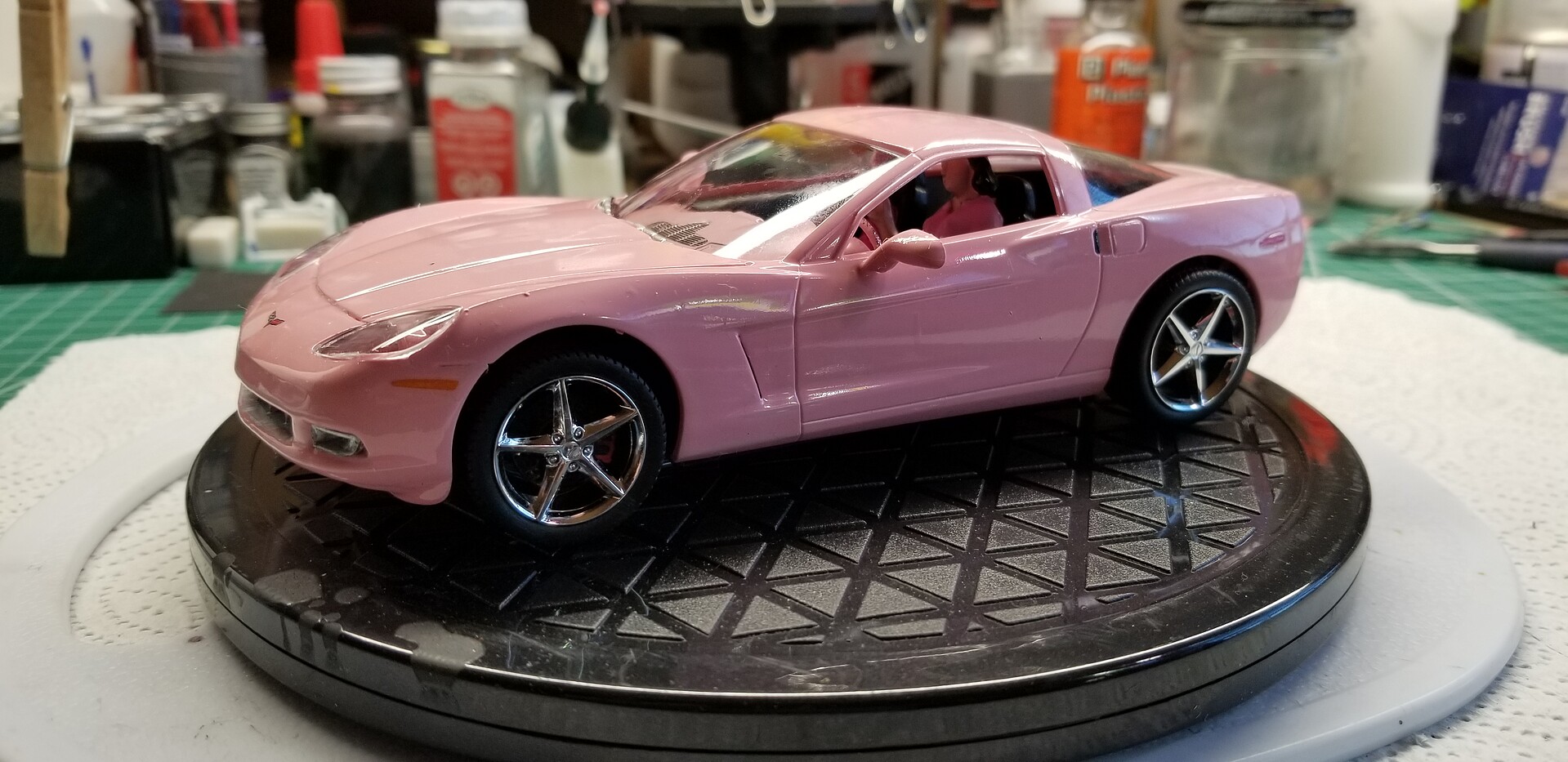 Vette Magazine/2012 Corvette Coupe & Convertible Plastic Model Car