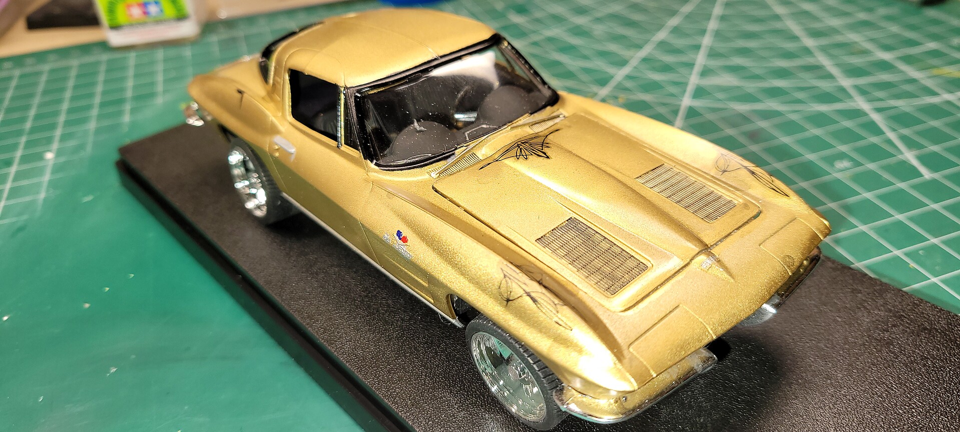 1963 Corvette Plastic Model Car Kit 125 Scale 861 Pictures