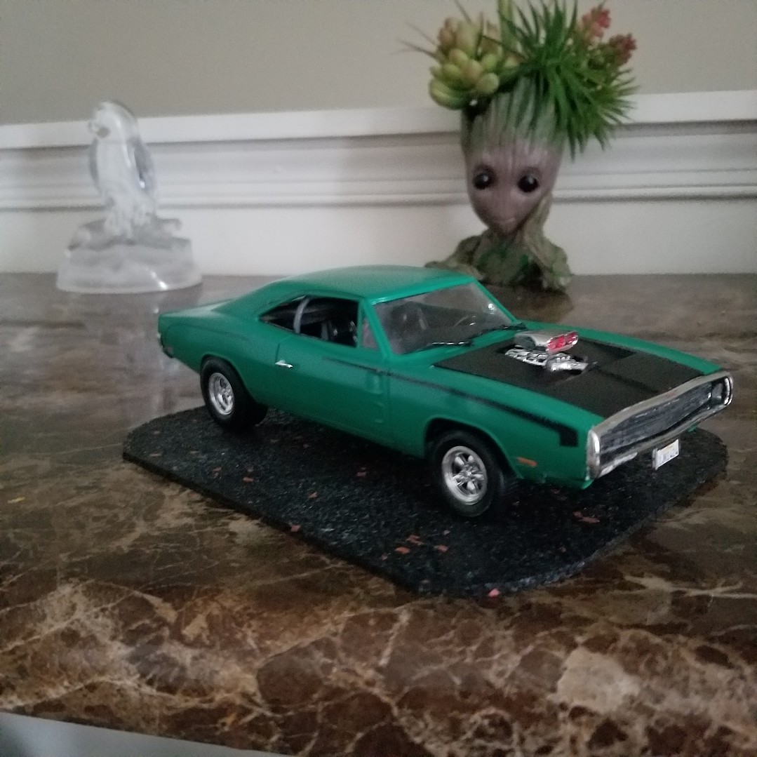 Fast and Furious Dominic's 70 Dodge Charger 1/25 - Mathieu Maquettes