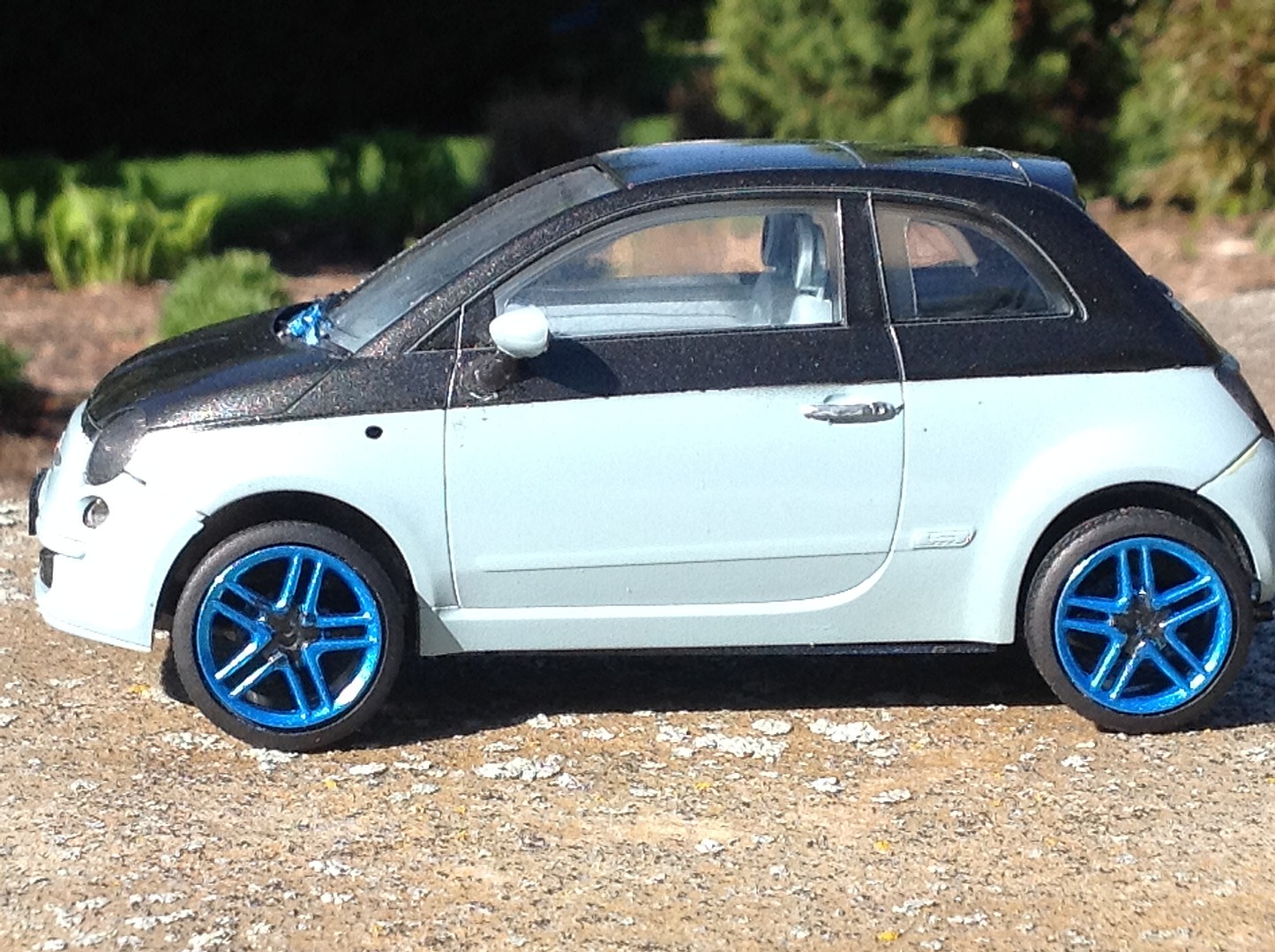 New Fiat 500 Plastic Model Car Kit 1/24 Scale 12362 pictures