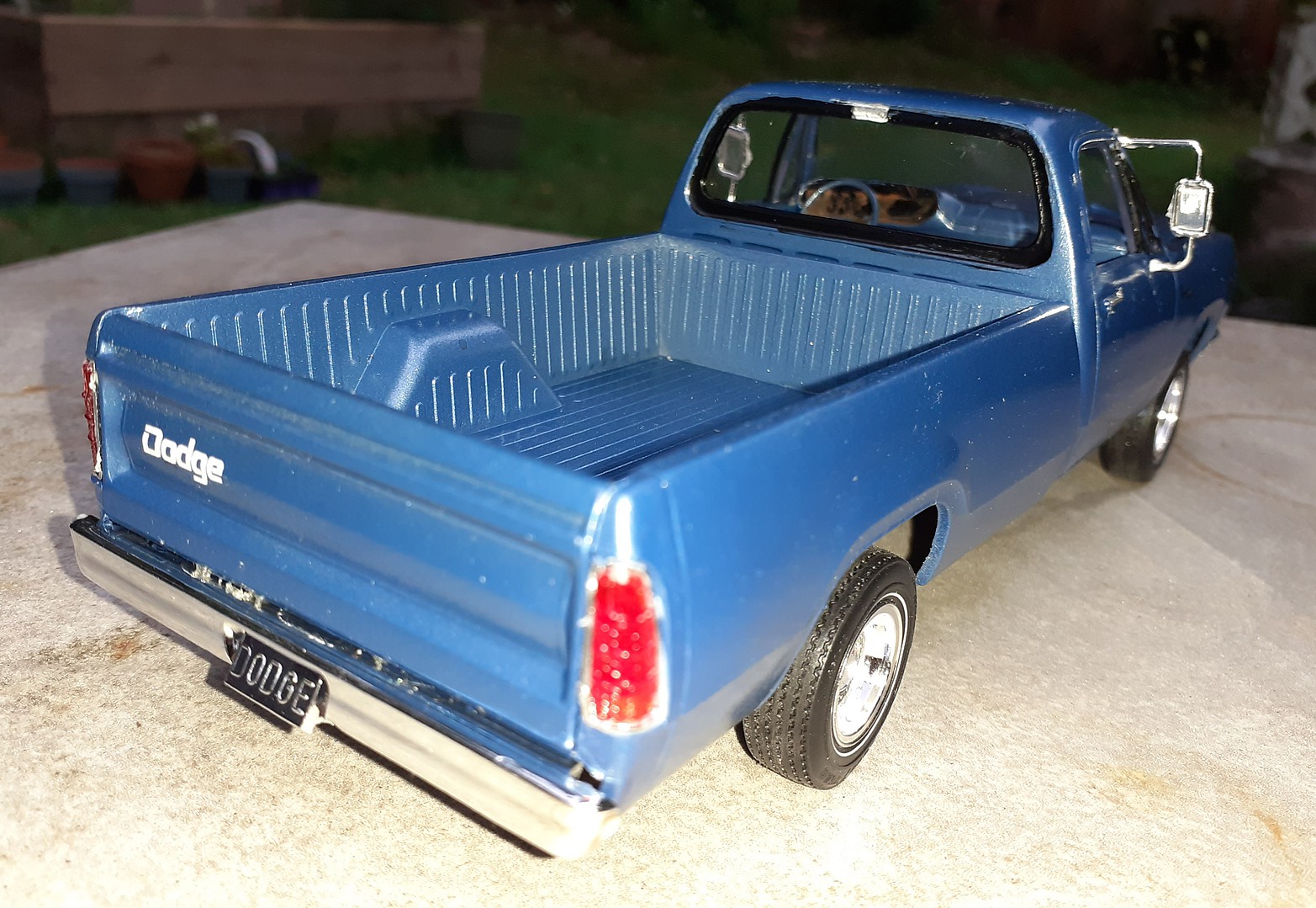 1978 Dodge D100 Custom Pickup Truck -- Plastic Model Truck Vehicle Kit ...