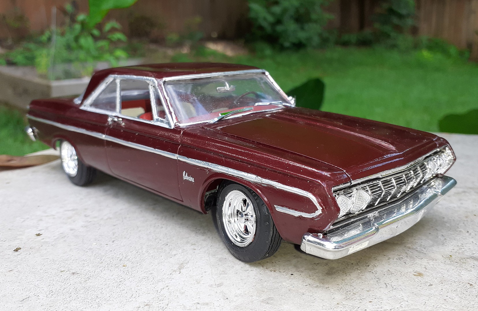 Lawman 1964 Plymouth Belvedere Super Stock (1/25) (fs) Damaged Box