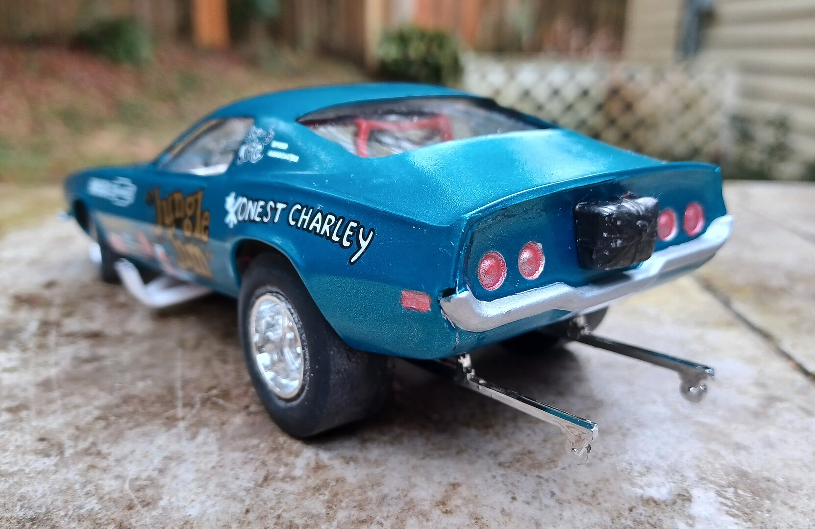 1971 Jungle Jim Camaro Funny Car -- Plastic Model Car Kit -- 1/25 Scale ...