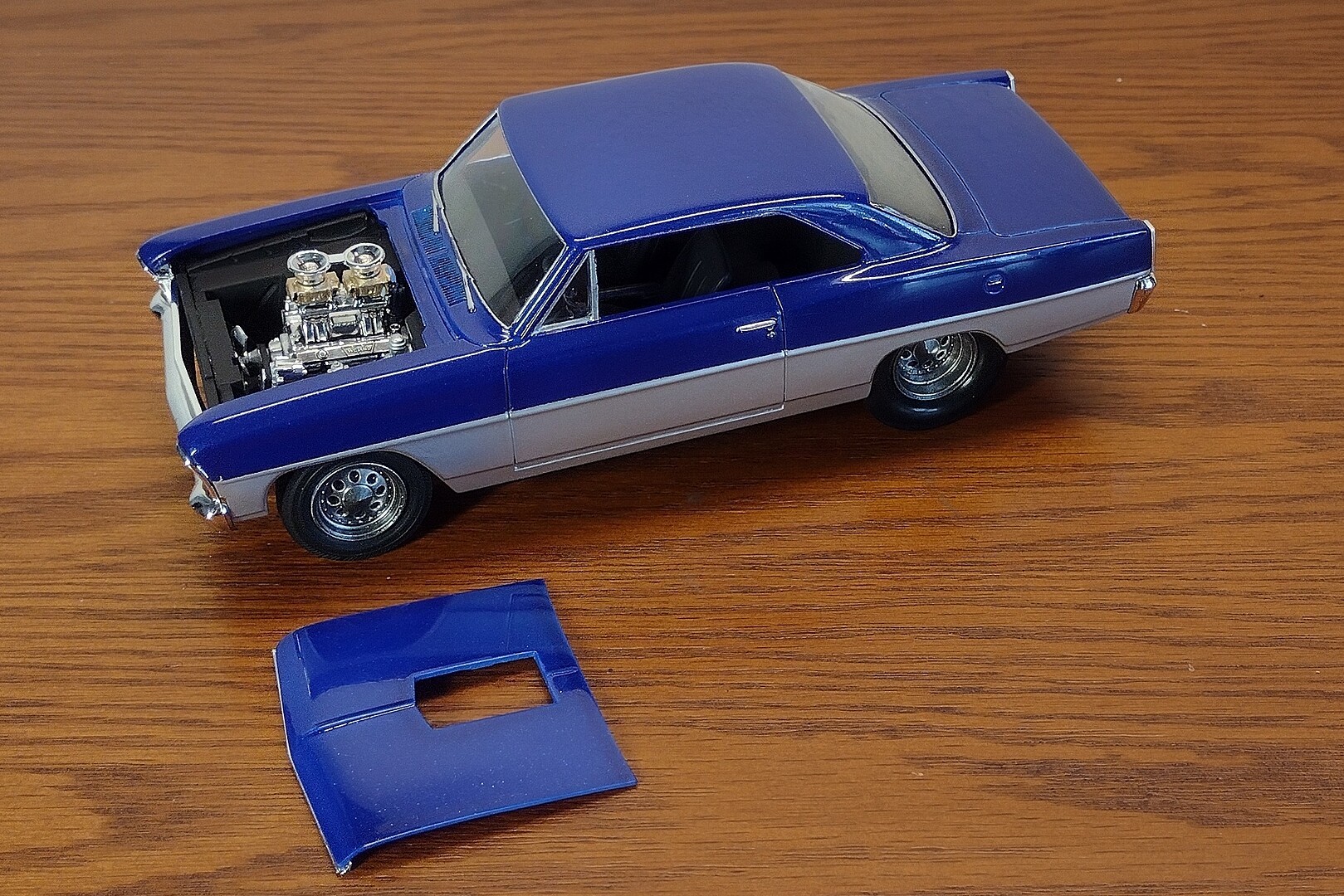 1966 Chevy Nova Pro Street Plastic Model Car Kit 125 Scale 636 Pictures By Jhud 9003