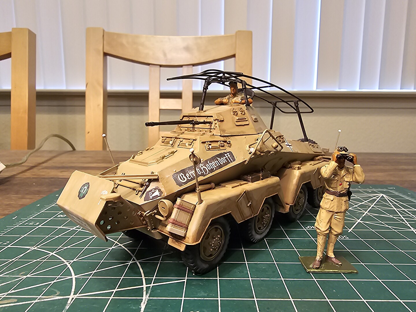 thumbnail image 2 of Tamiya 1/35 Sd.Kfz.232 Schwerer Panzerspähwagen Afrika-Korps – Model Kit 35297 – Unassembled 2 of 5