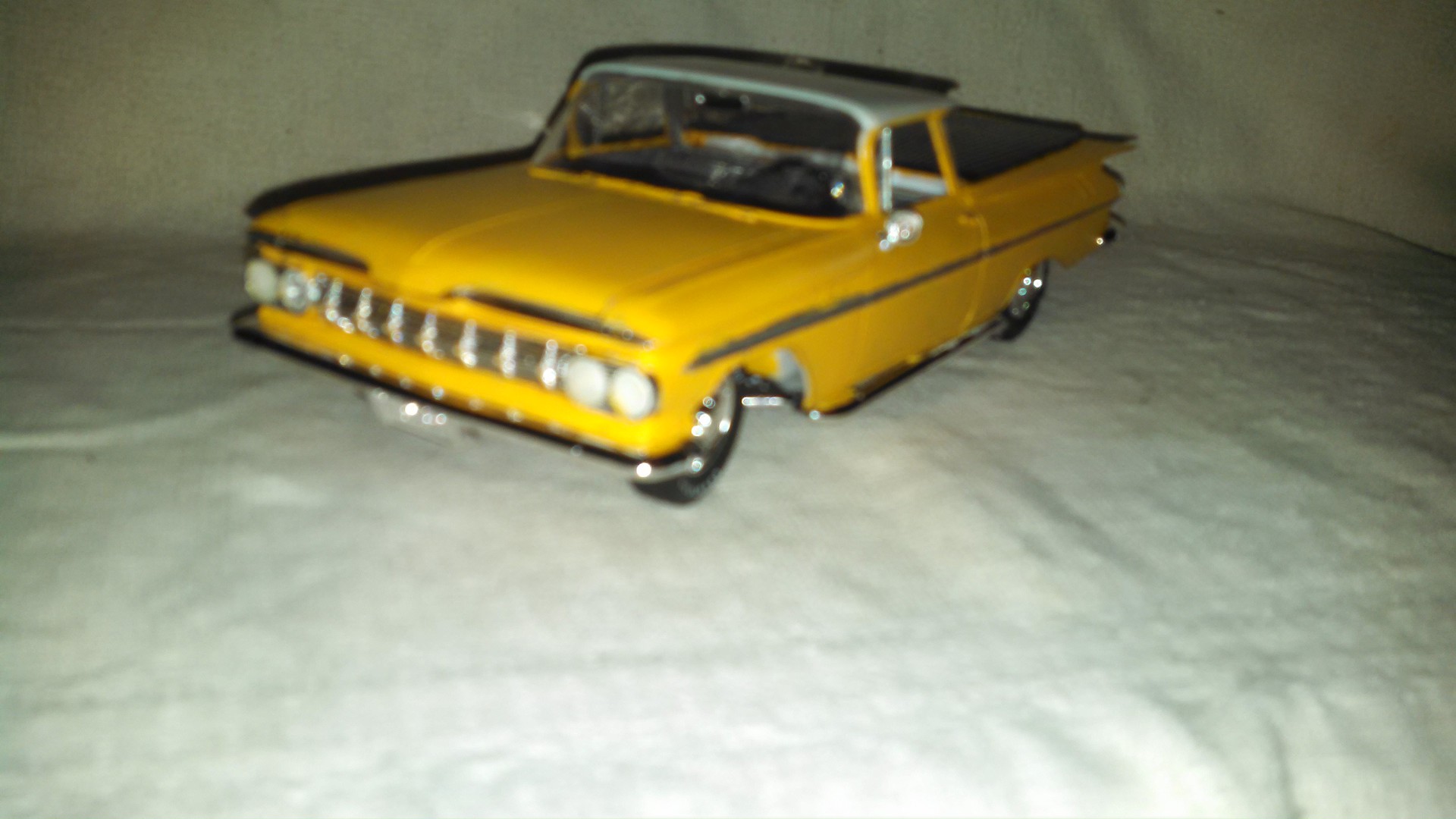 1959 el camino models yellow