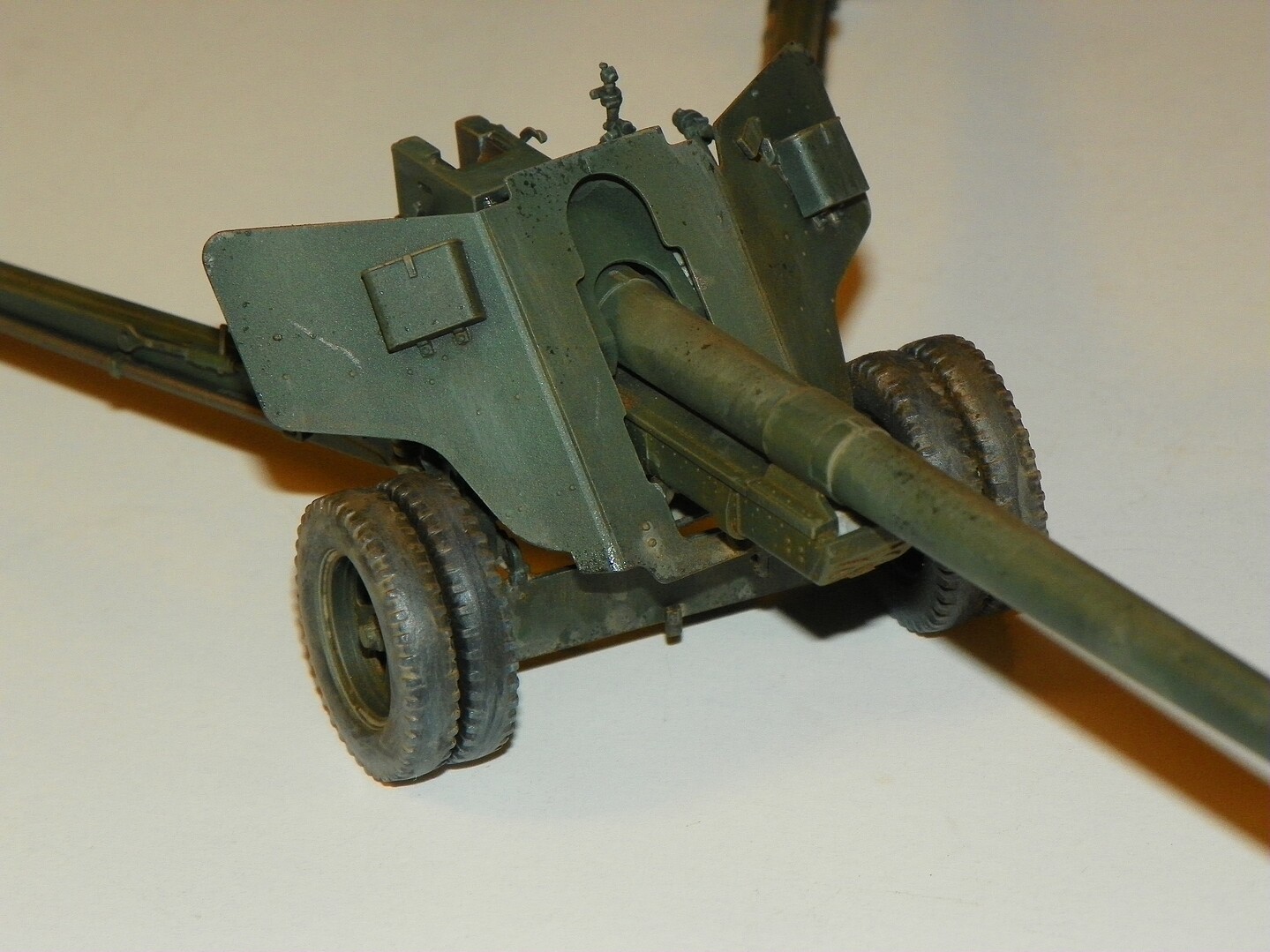 Russian 100mm Anti Tank M1944 Gun -- Plastic Model Military Vehicle ...