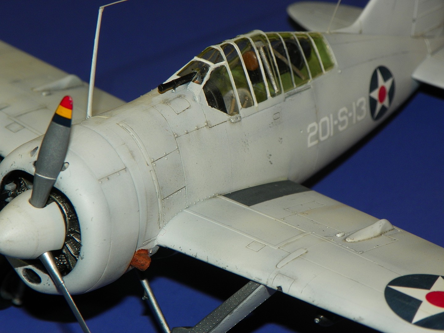 Brewster B-339 Buffalo Pacific Theater Fighter -- Plastic Model ...