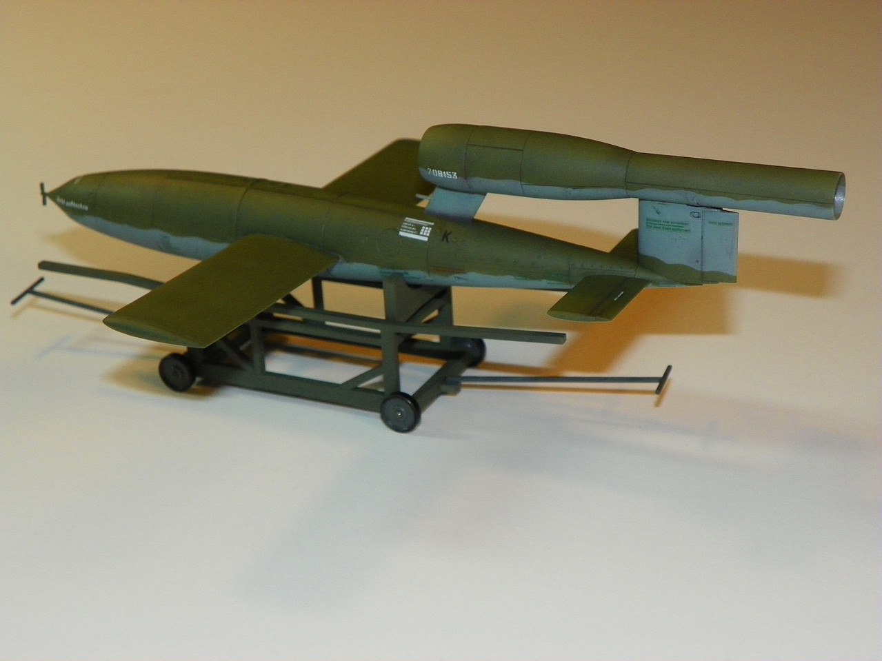 Tamiya 1:48 V-1 Fieseler Fi-103 Plastic Aircraft Model Kit #61052 