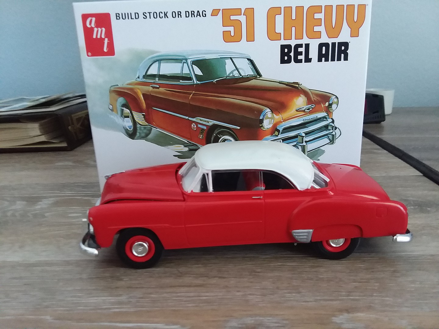 amt 1951 chevy bel air