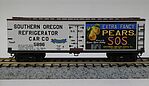 40' Wood Reefer MT&L RR - N-Scale