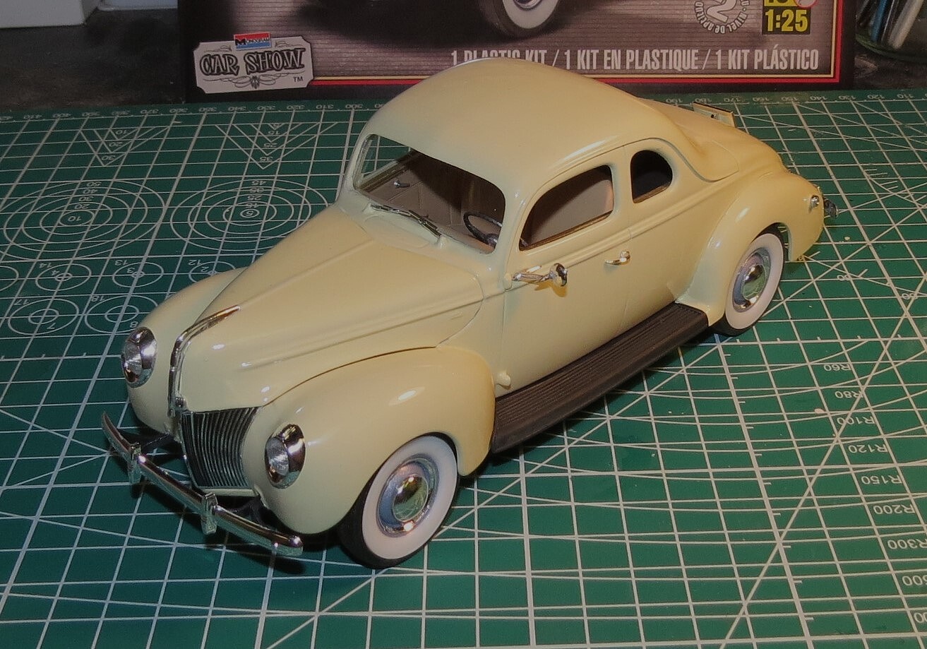 1940 Ford Standard Coupe Plastic Model Car Kit 125 Scale 4371 Pictures By Frankeva 5227