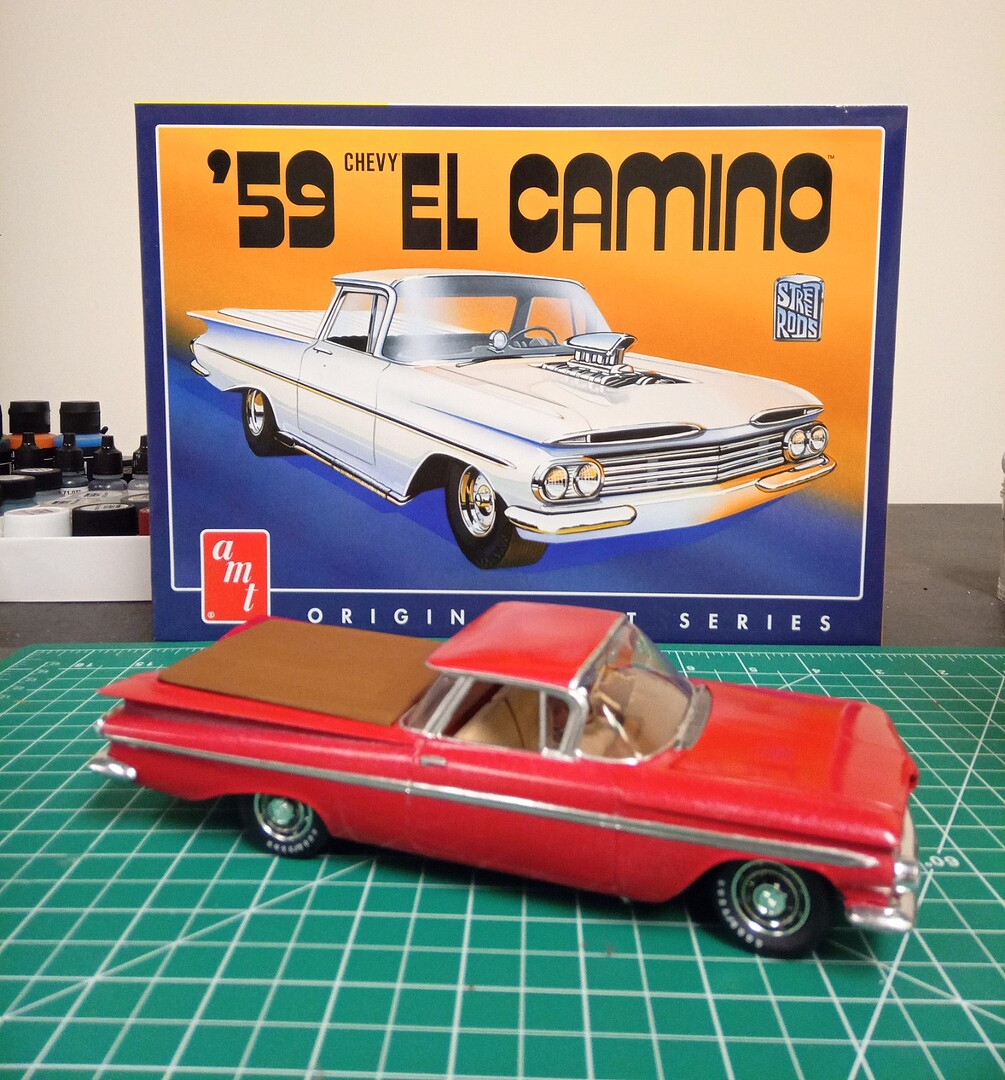 AMT 1959 Chevy El Camino Original Art Series Plastic Model Car Kit