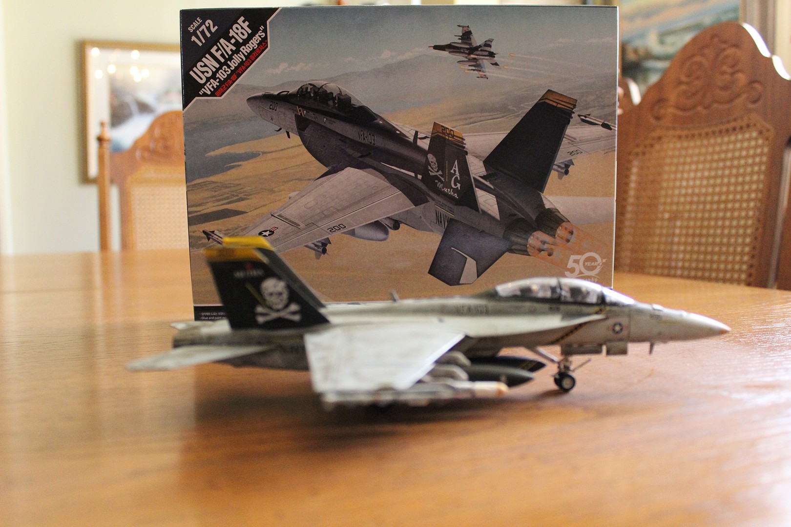 F/A-18F USN VFA-103 Jolly Rogers MCP -- Plastic Model Airplane Kit