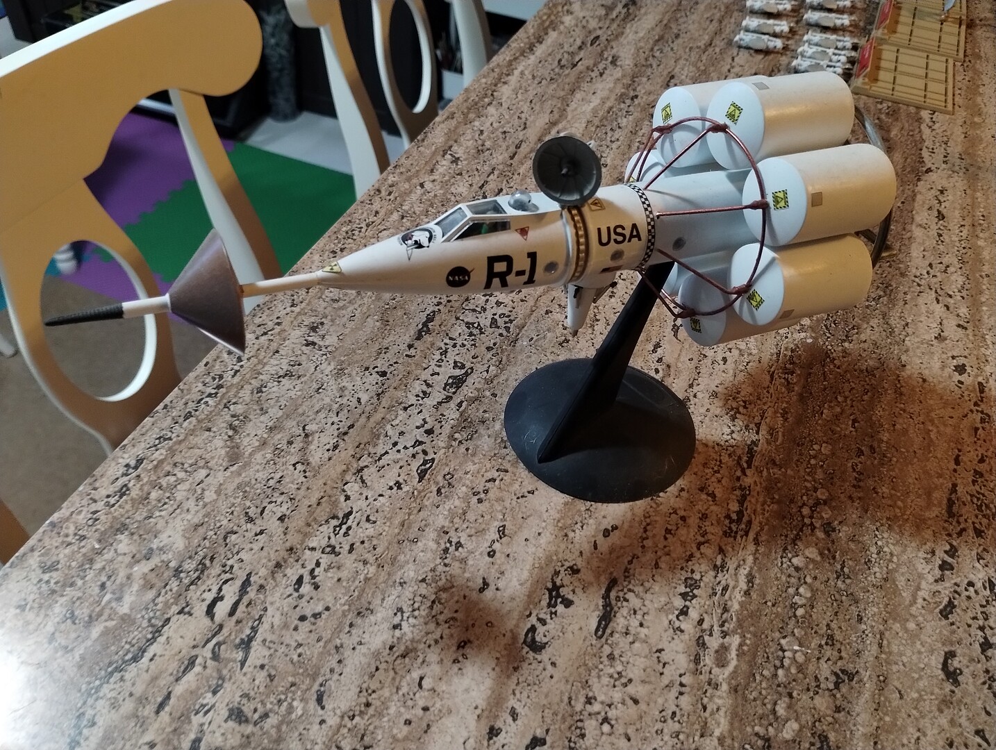 RETRIVER ROCKET Plastic Model Spacecraft Kit 1/72 Scale 06002