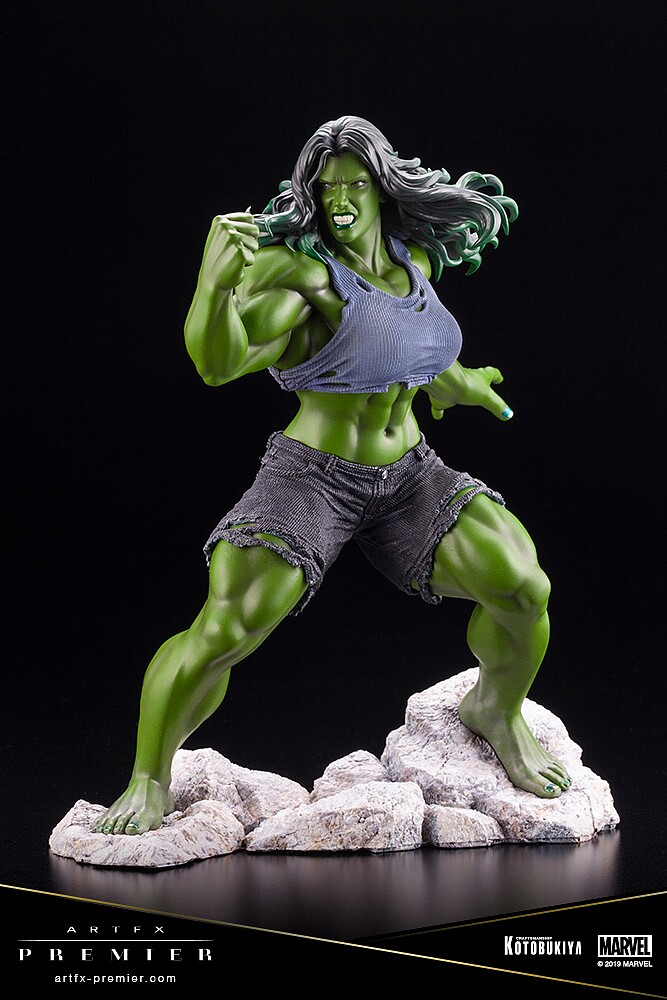 She Hulk fan art 1:10 1:8 Scales Resin model kit