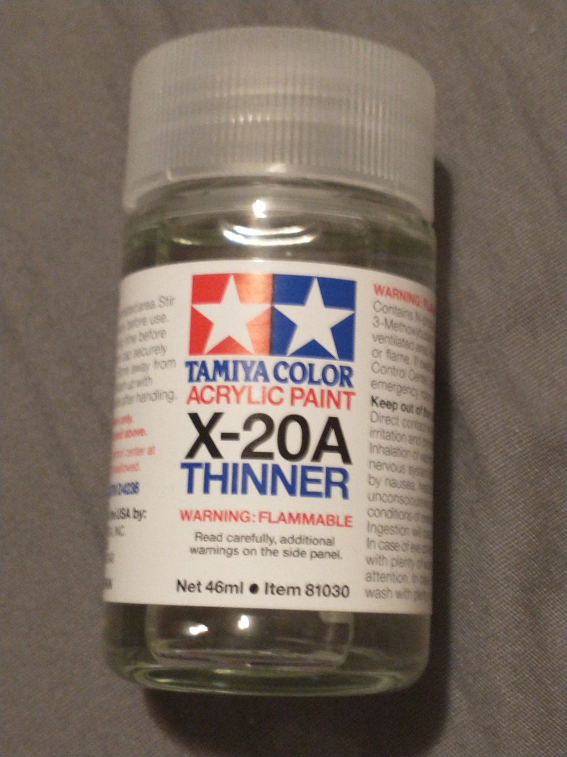Tamiya Color X20A Acrylic Paint Thinner 1.5 oz