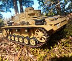 German Pz.Kpfw III Ausf. Tank