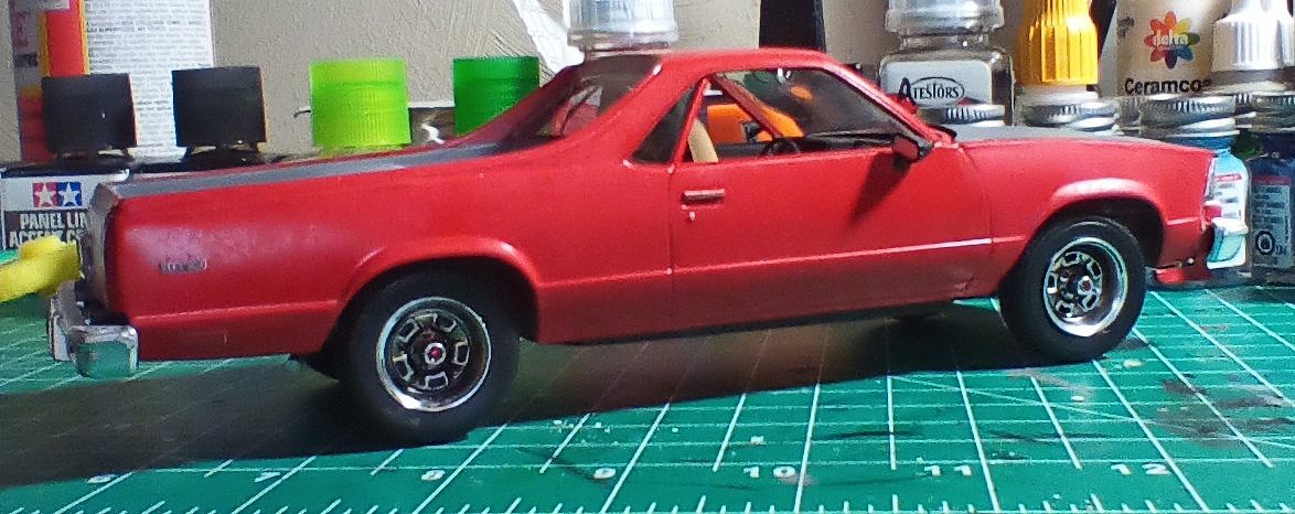 1978 Chevy El Camino (3 in 1) -- Plastic Model Car Kit -- 1/24 Scale ...