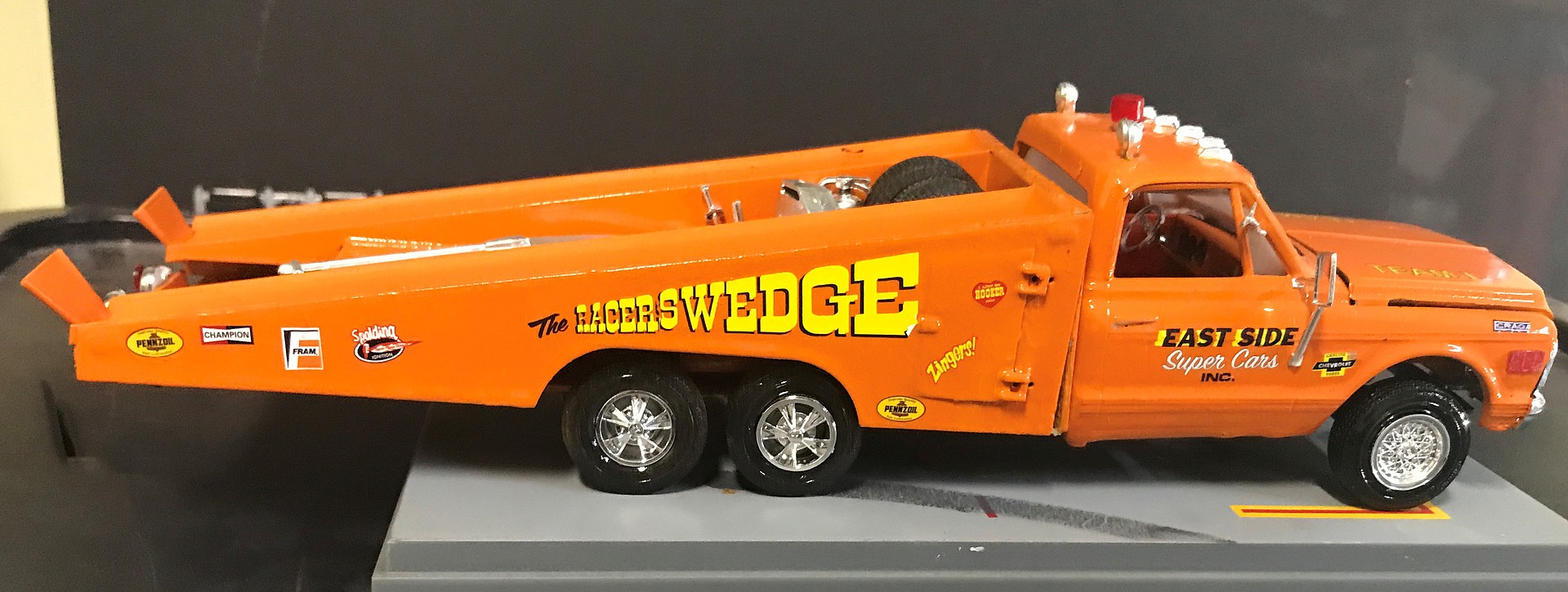 Mpc Racers Wedge 1972 Chevy Racer's Wedge -- Plastic Model Truck Vehicle Kit -- 1/25 ...
