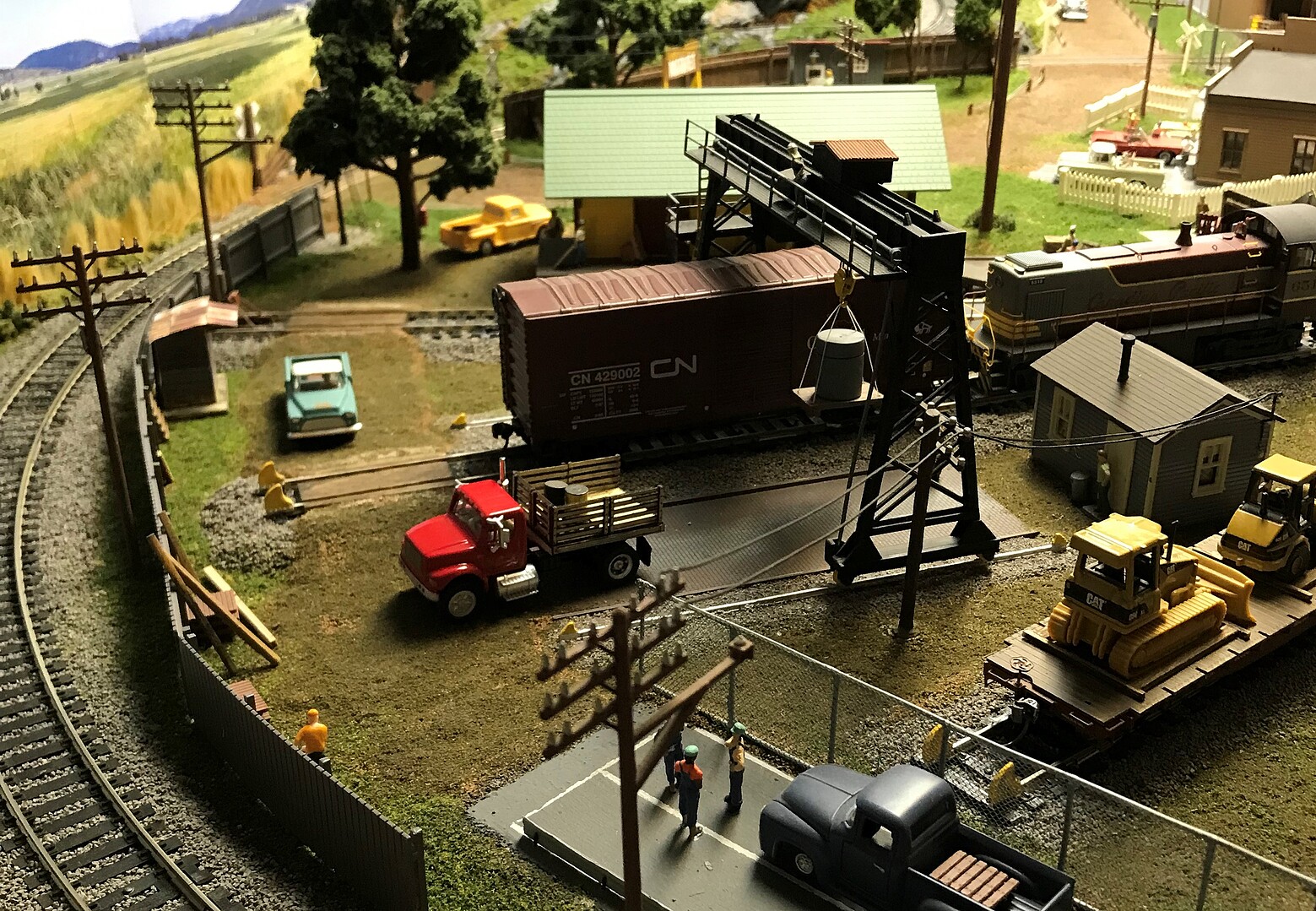 Stake Truck Bed (LaserCut Wood Kit) HO Scale Vehicle Accessory