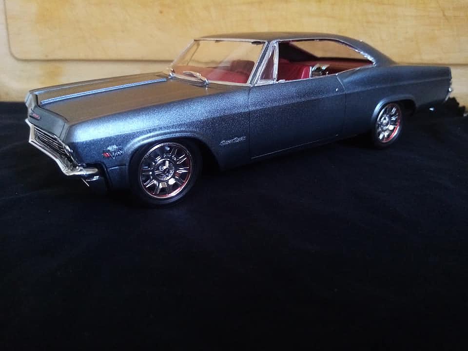 1965 Chevy Impala -- Plastic Model Car Kit -- 1/25 Scale -- #85-4190 ...