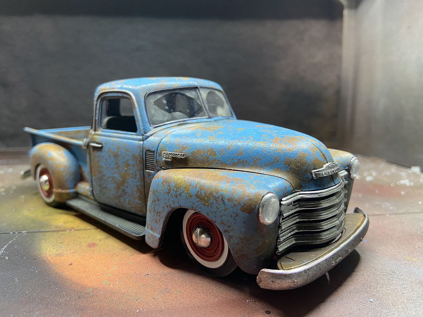 1950 Chevy PickUp Plastic Model Truck Kit 1/25 Scale 107612