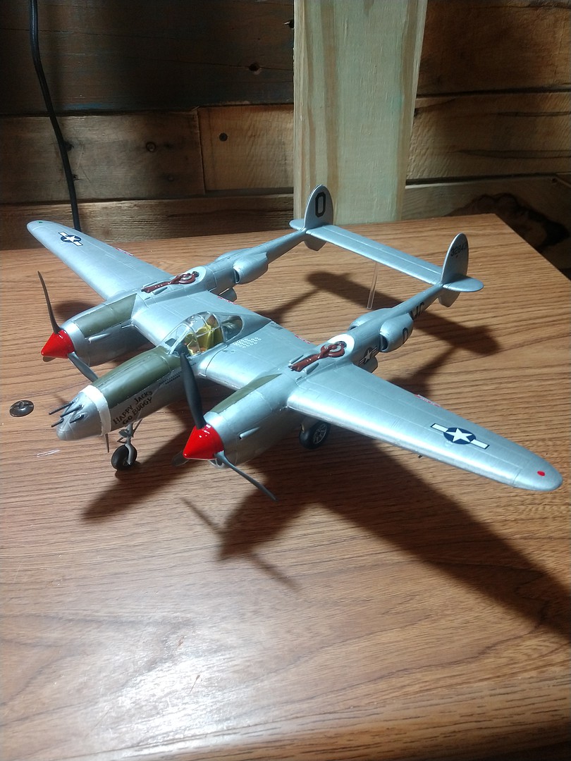 MINICRAFT MODEL KITS 1/48 P-38J USAAF WITH 2 MARKINGS #11683  BRAND NEW 