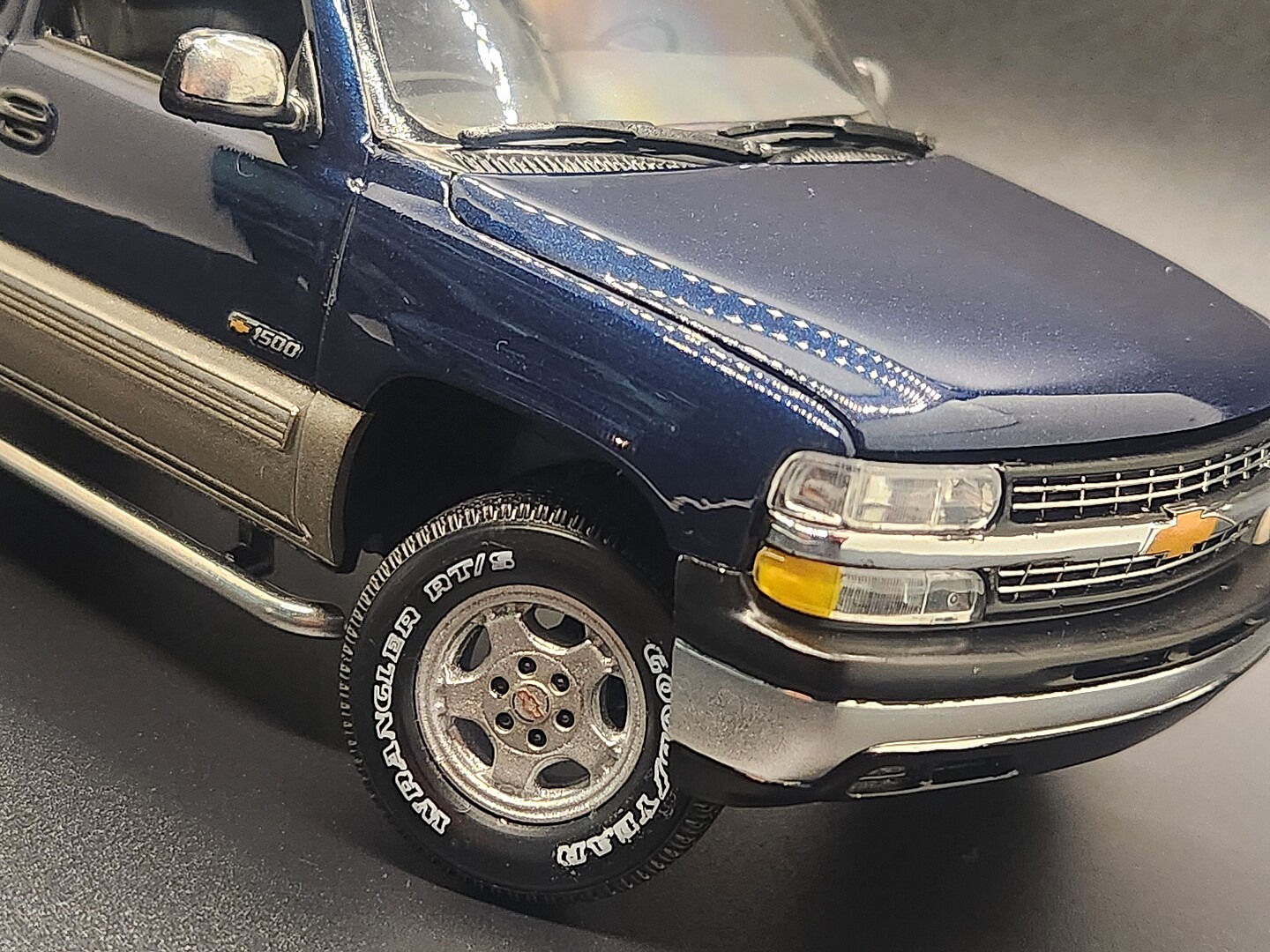 1999 Chevy Silverado Street Pickup Truck -- Plastic Model Truck Kit ...