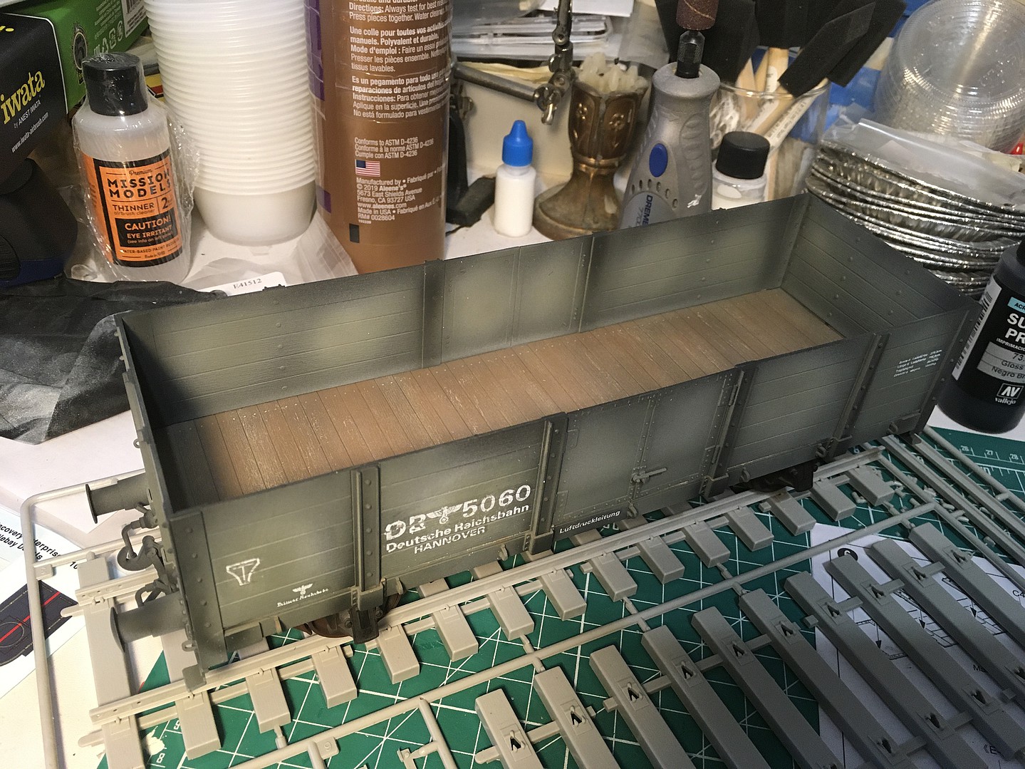 German Railway Gondola (high sides) 1/35 Trumpeter
