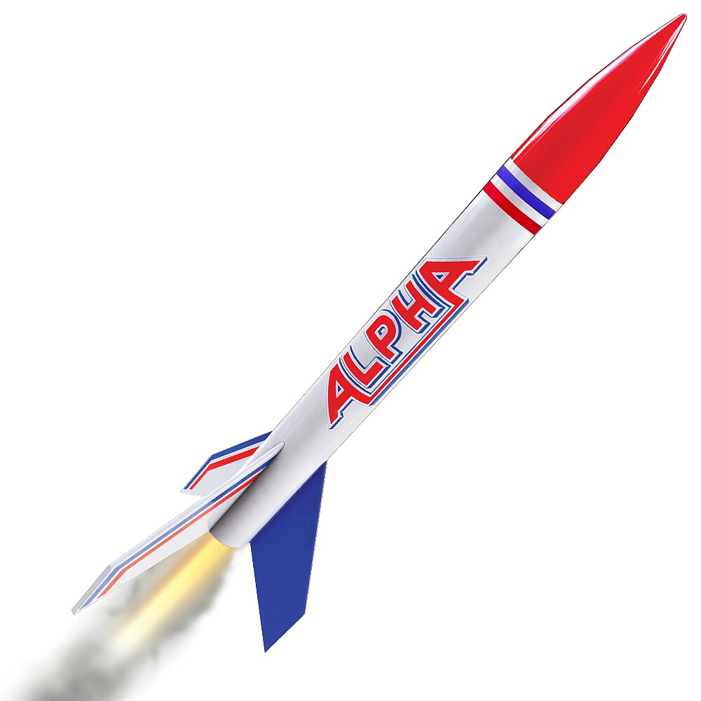 Alpha Model Rocket Kit -- Skill Level 1 -- #1225 pictures by Rocketman ...