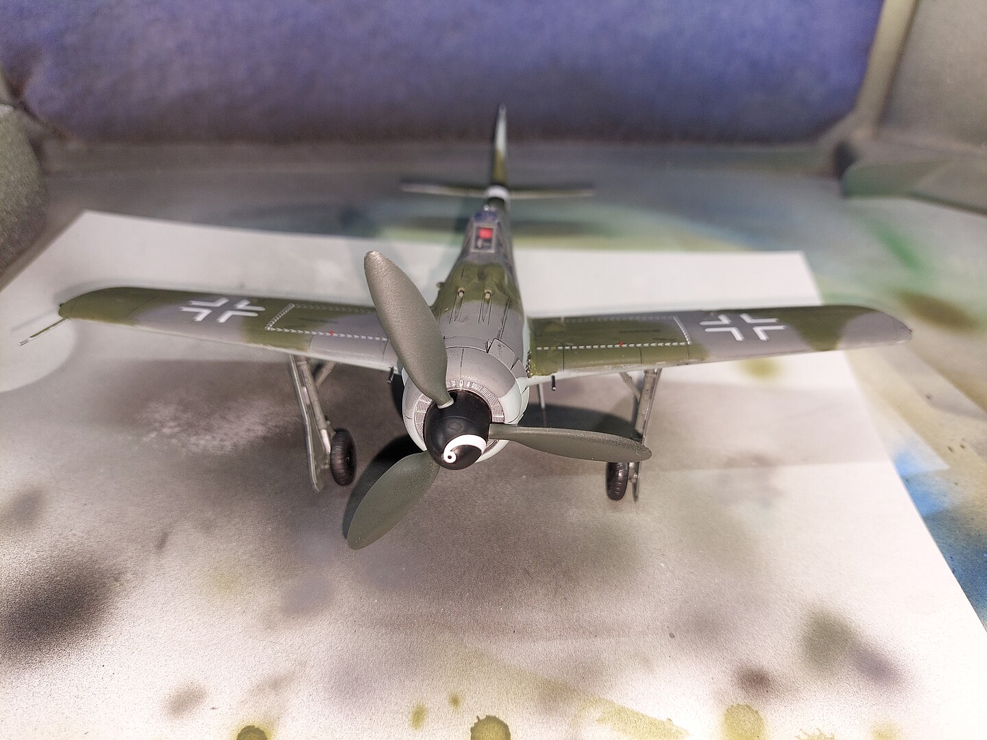 Tamiya 1/72 Focke-Wulf Fw190 A-3 Fighter Scaled Plastic Model Kit | 60766
