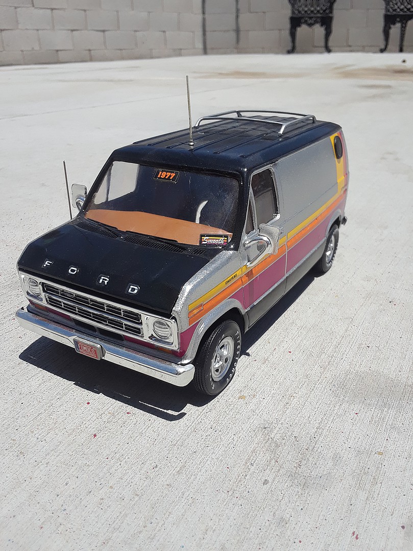 Ford Cruising Van T Plastic Model Car Kit Scale Pictures By Jnolan