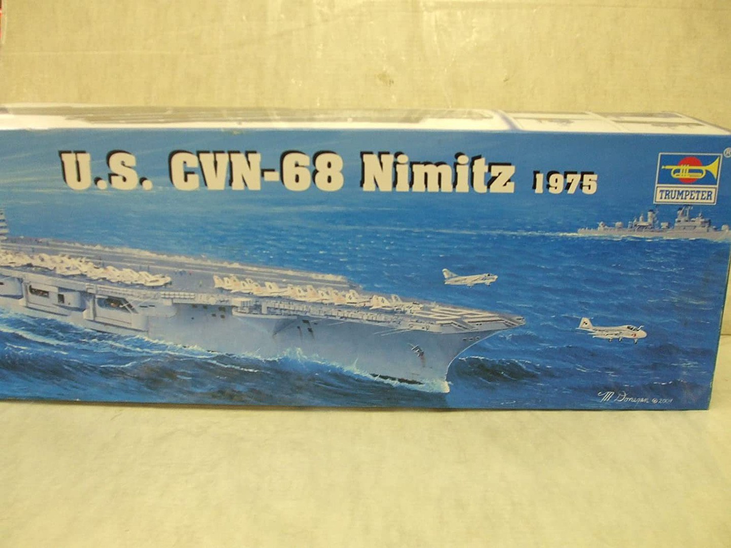 Trumpeter 1/350 USS Nimitz Cvn68 Aircraft Carrier 1975 Model Kit for sale online