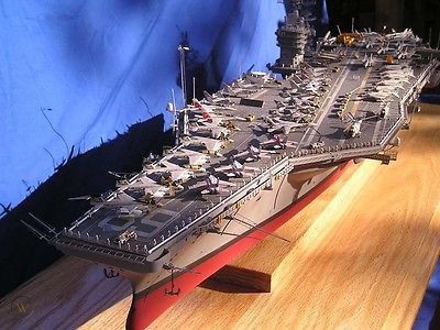 Uss Nimitz Cvn Aircraft Carrier Plastic Model Military Ship Kit Scale