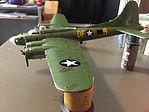 Academy 1/72 B-17F Flying Fortress Memphis Belle Plastic Model Kit #12495