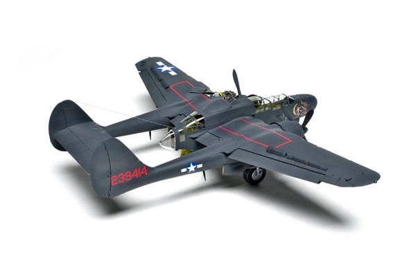 P B Black Widow Night Fighter Plastic Model Airplane Kit Scale Hy Pictures