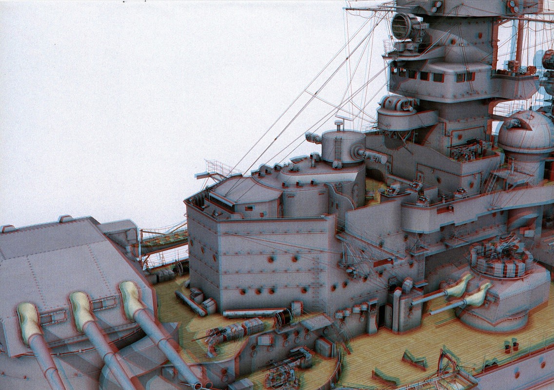 German Battleship Scharnhorst Scale Model Diorama Scale Model | My XXX ...