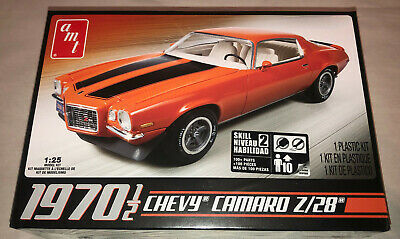 Gallery Pictures AMT Chevy Camaro Z28 1970 1/2 Plastic Model Car Kit 1/ ...