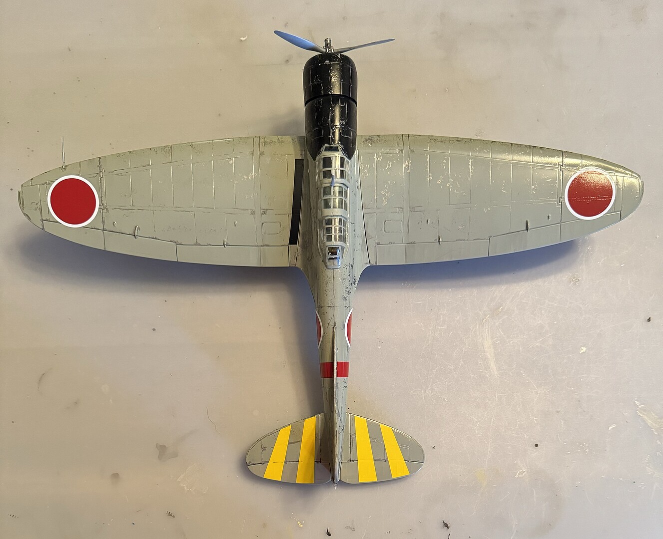 Aichi D3A1 Type 99 Carrier Dive Bomber Val -- Plastic Model Airplane ...