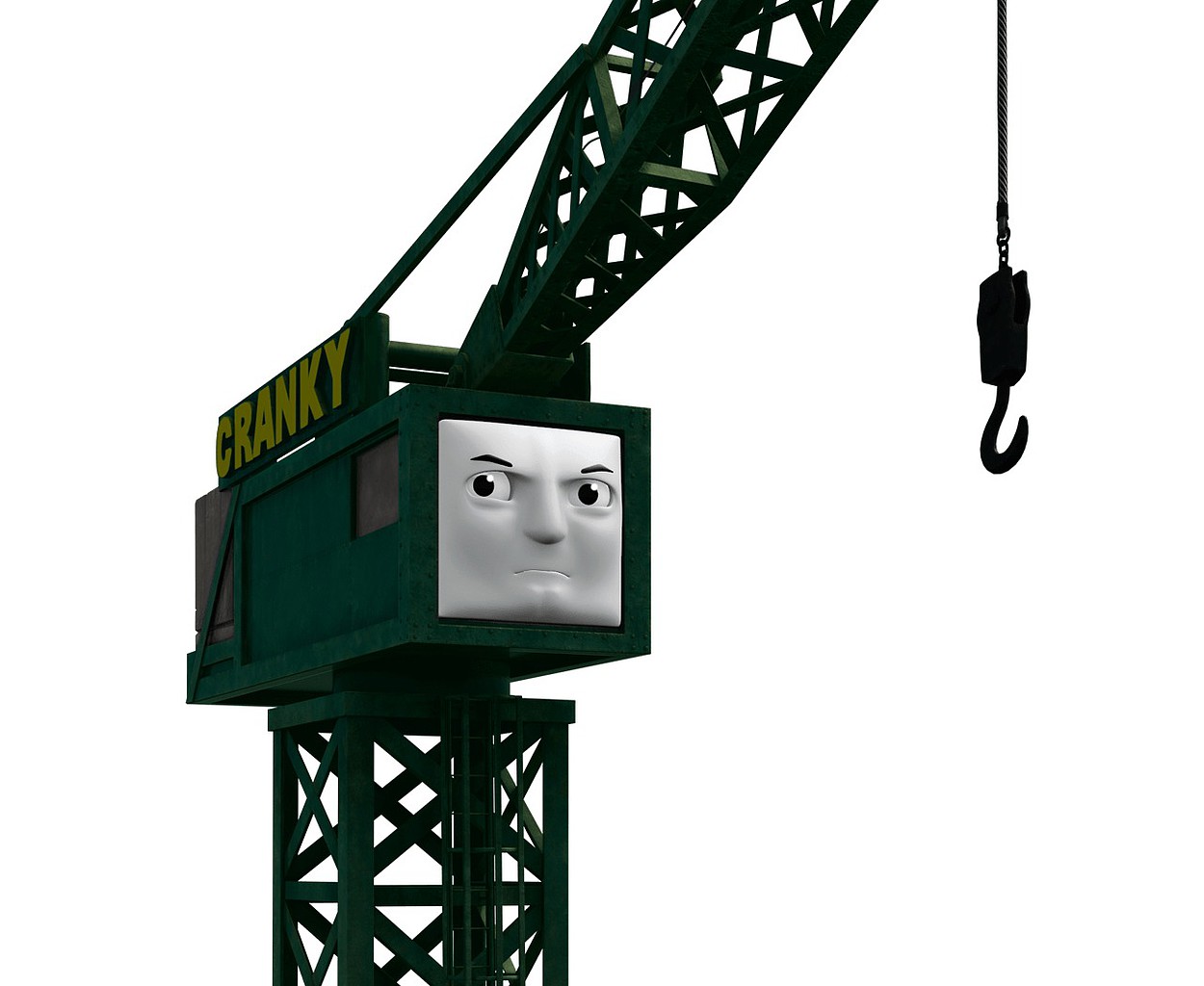Bachmann Cranky The Crane HO Scale Thomas-the-Tank Electric