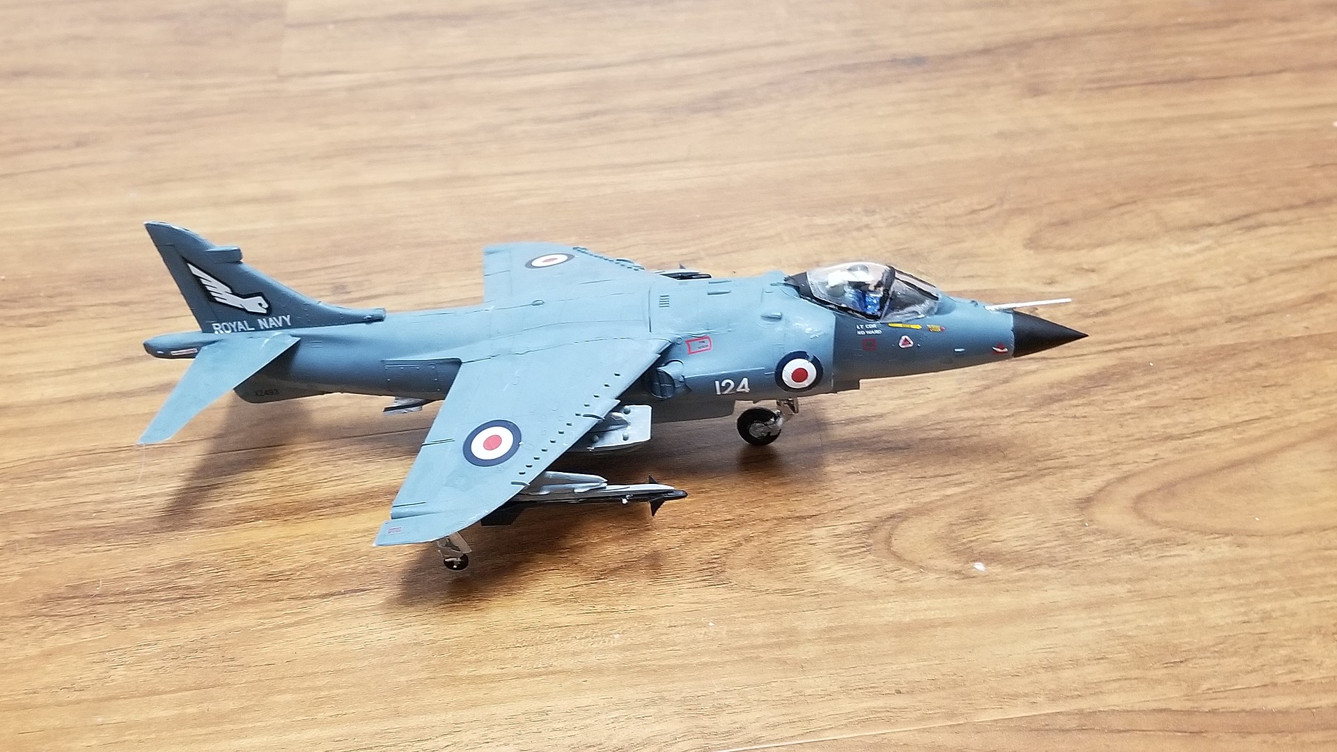 Tamiya 1//48 Hawker Sea Harrier Model Kit 61026 Tam61026 for sale online