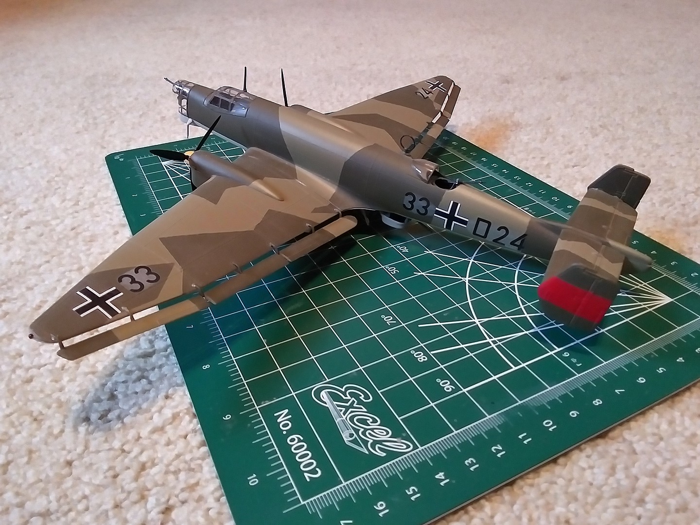 ITALERI 1/72 JUNKERS JU-86 D-1 GERMAN BOMBER KIT #114