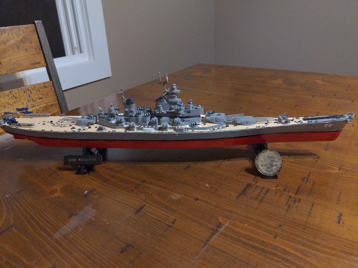 Details about   WWII USS MISSOURI BATTLESHIP REVELL 1:535 SCALE PLASTIC MODEL SHIP KIT 