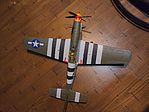 P-51B Mustang Fighter Plane