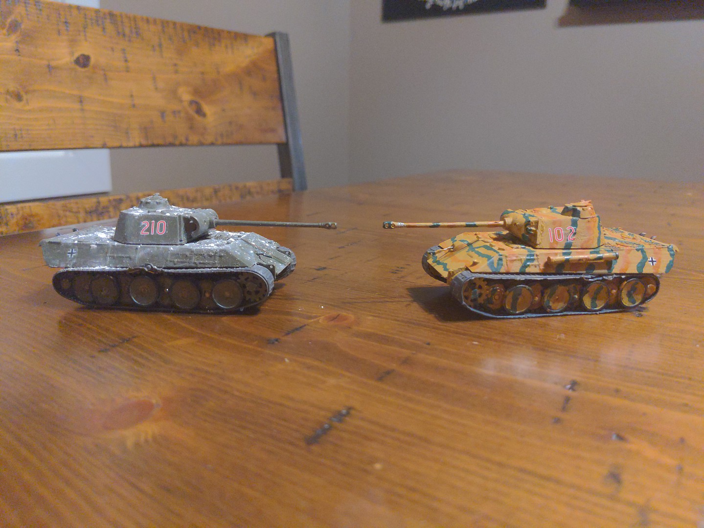 Panther Tank -- Plastic Model Military Vehicle Kit -- 1/76 Scale ...